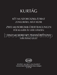 Two Musorgsky Transcriptions (Piano Duet)
