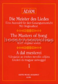 Die Meister des Liedes (A dal mesterei) I - high voice & piano