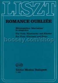 Romance oubliée - viola (or clarinet) & piano