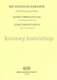 Little Concert Pieces 1 for clarinet & piano