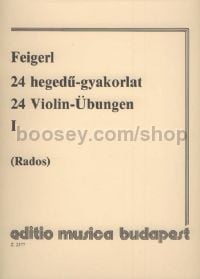 24 Violin-Übungen I - 2 violins