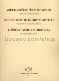 Performance Pieces for Violoncello I for cello & piano