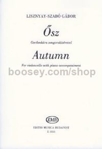 Osz (Autumn) for cello & piano