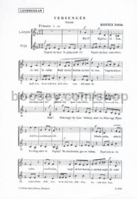 Versengés - children's choir (2-part)