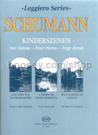 Kinderszenen, op. 15 - Vier Stücke for string orchestra (score & parts)