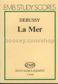 La Mer - orchestra (study score)