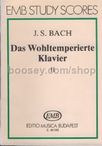 Das Wohltemperierte Klavier II: BWV 870-893 - piano solo