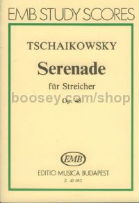 Serenade for Strings op. 48 - string orchestra (study score)