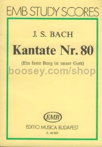 Cantata No. 80 (study score)