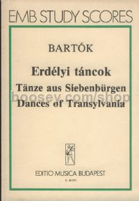 Dances of Transylvania - orchestra (study score)
