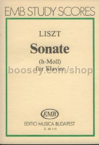 Sonata in B minor - piano solo (study score)