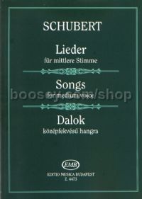 Lieder (Dalok) - medium voice & piano