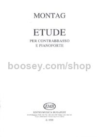Etude - double bass & piano
