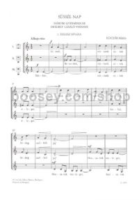 Süssél nap - children's choir (3-part)