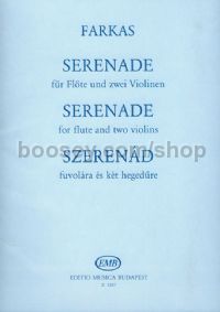 Serenade - flute & 2 violins (score & parts)