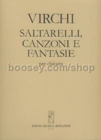 Saltarelli, Canzoni e Fantasie - guitar solo