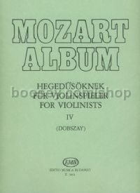 Album for Violinists Vol. 4: Adagio and Andante Movements for violin & piano