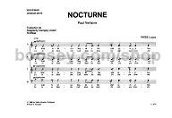 Nocturne - SATB