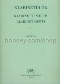 Clarinet Duets 1 for 2 clarinets