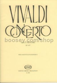 Concerto in A minor, RV497 - bassoon & piano