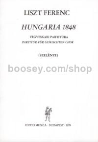 Hungaria 1848 - solo TB, SATB
