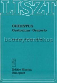 Christus - soloists, chorus, organ & orchestra (score)