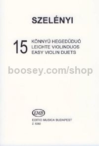 15 Easy Violin Duets for 2 violins
