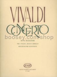 Concerto in F major, RV551 - 3 violins & piano