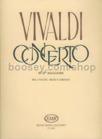 Concerto in Bb major, RV524 - 2 violins & piano