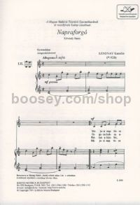 Napraforgó - children's choir (2-part) & piano