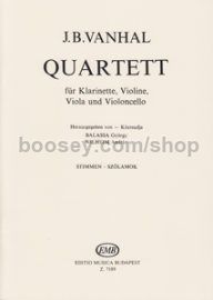 Quartet (Clarinet, Violin, Viola & Voloncello)