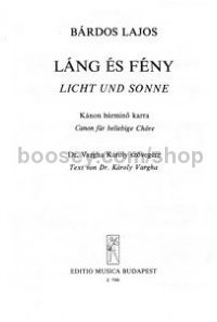Lang es feny - upper voices (3-part)