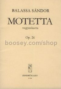 Motetta op. 26 - SSSAAATTTBBB