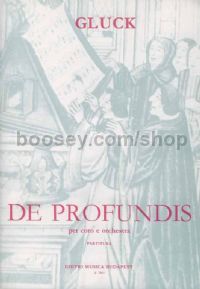De profundis - choir & orchestra (score)