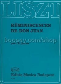 Réminiscences de Don Juan - two pianos