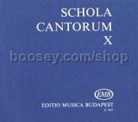 Schola Cantorum X - mixed voices (2-part & 3-part)