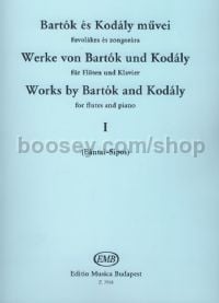 Works by Bartok & Kodaly I - flute & piano