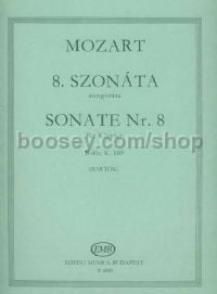 Sonata No. 8 in Bb major, K.189f - piano solo