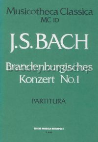 Brandenburg Concerto No. 1 - chamber orchestra (score)