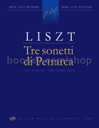 Tre sonetti di Petrarca (47, 104, 123) for piano solo