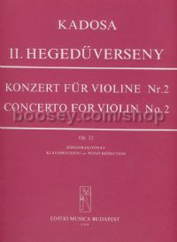 Violin Concerto No. 2 - violin & piano