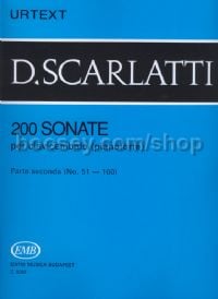 200 Sonatas, Vol. 2: Nos. 51-100 - piano solo
