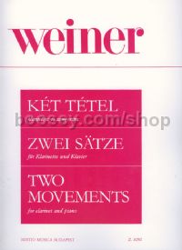 Two Movements for clarinet & piano