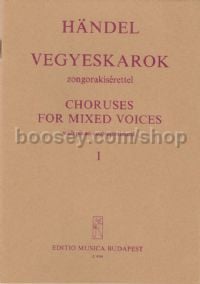 Choruses for Mixed Voices, Vol. 1 - SATB & piano