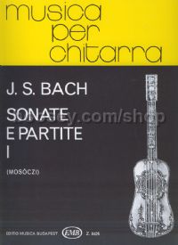 Sonate e Partite I, BWV 1001-1006 - guitar solo
