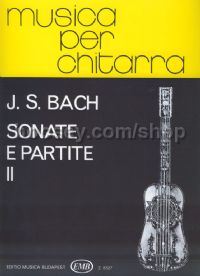 Sonate e Partite II, BWV 1001-1006 - guitar solo