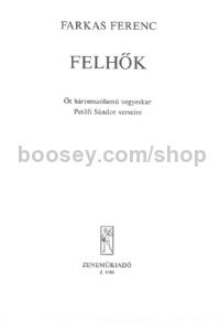 Felhok - mixed voices (3-part)