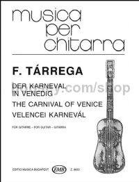 The Carnival of Venice for guitar solo