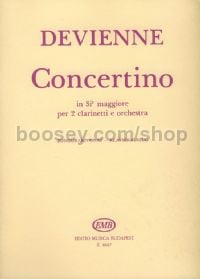 Concertino in Bb major - 2 clarinets & piano
