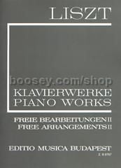Free Arrangements II (II/2) for piano solo
